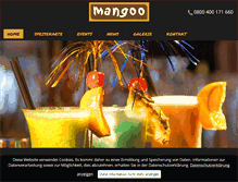 Tablet Screenshot of mangoo-bar.at